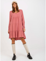 Šaty model 17802962 tmavě růžové - FPrice