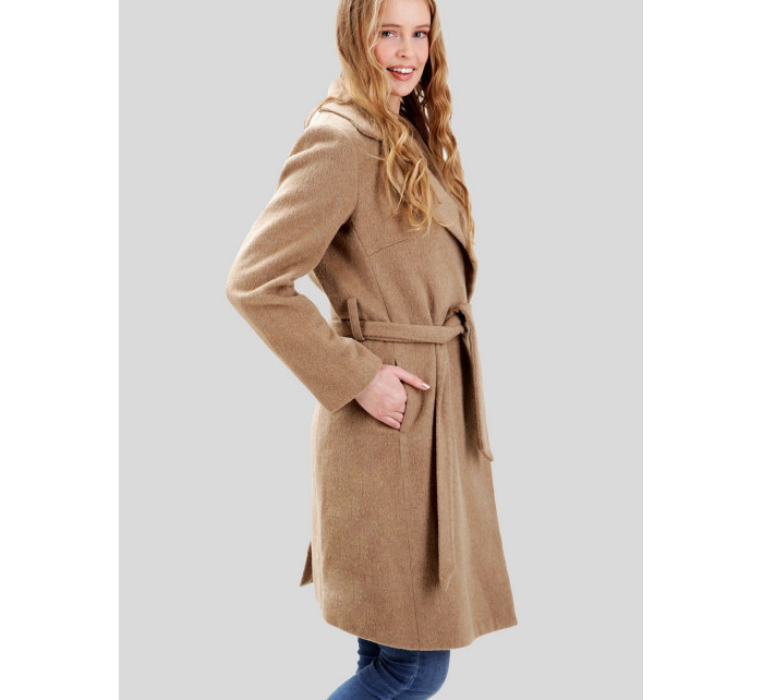 Dámský kabát model 17950500 Béžová - PERSO