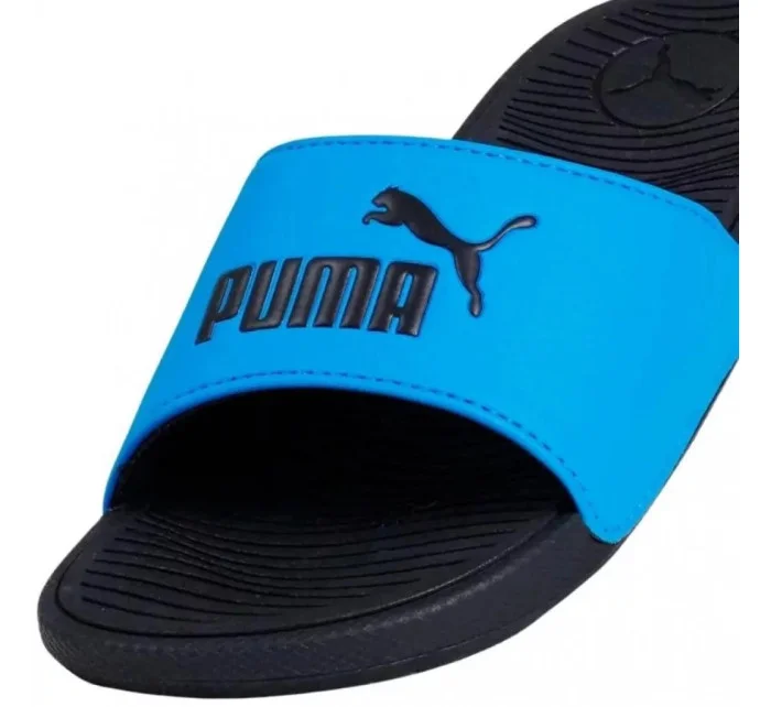 Junior žabky Cool Cat 2.0 Jr 390881 07 Modrá s černou - Puma
