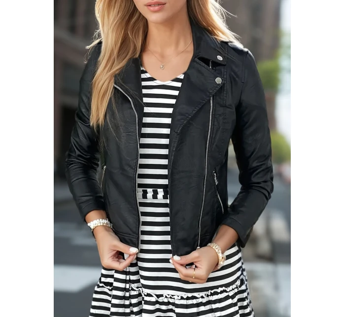 RAMI NESSI dámská bunda černá FashionStreet TY3455