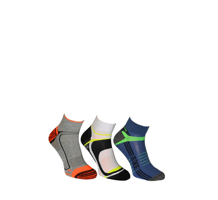 Pánské vzorované ponožky Bratex  882 Sport 39-46
