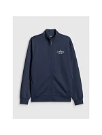 Pánská mikina z fleece s pravidelným střihem bez kapuce 4F 4FRSS26TSWSM2977-31S