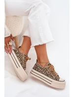 Dámské Tenisky Na Masivní Platformě Leopard model 21703636 - Boto Dámské Tenisky Na Masivní Platformě Leopard model 21703636 - Boto
