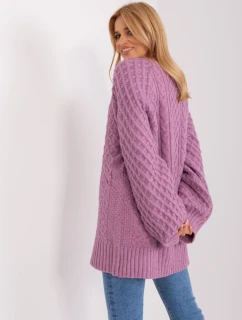 Sweter AT SW  fioletowy model 18900753 - FPrice