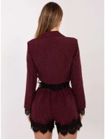 Szorty IT SN model 21799734 ciemny czerwony - FPrice