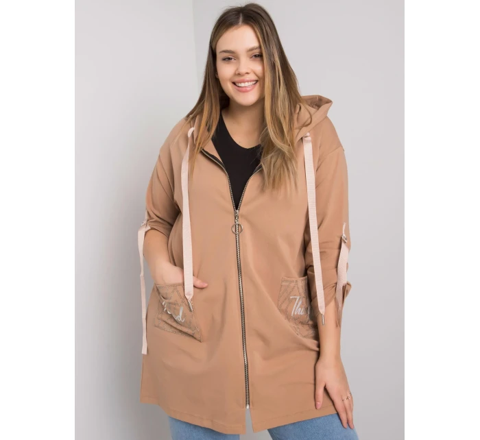 Mikina RV BL 6795.84 velbloudů