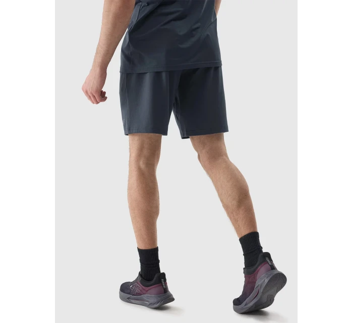 Pánské sportovní rychleschnoucí šortky 4F - denim Pánské sportovní rychleschnoucí šortky 4F - denim