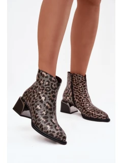 Boty na podpatku model 219591 Step in style