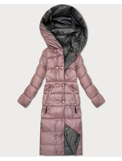 oboustranná zimní bunda v délce ke kolenům model 21479065 - MINORITY