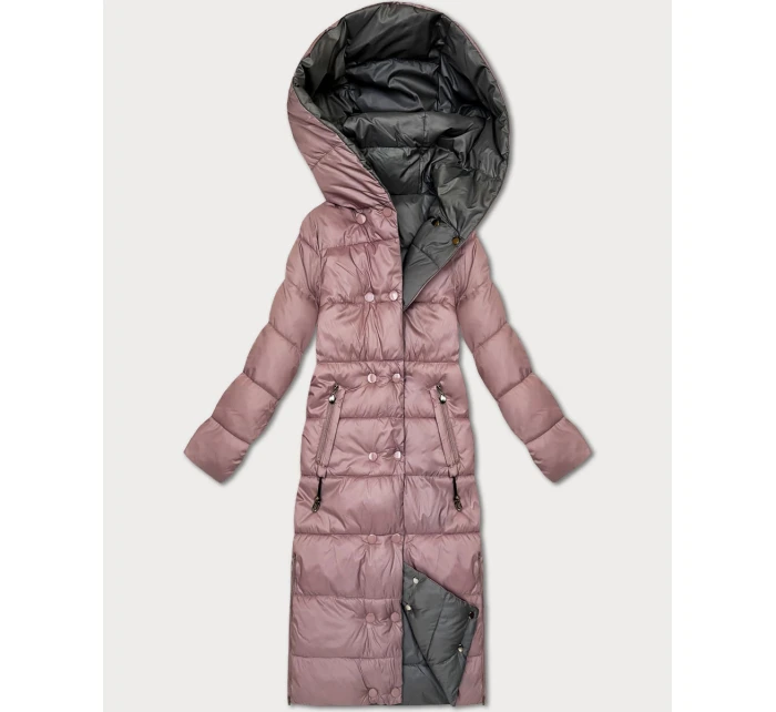 oboustranná zimní bunda v délce ke kolenům model 21479065 - MINORITY