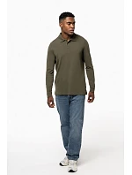 Kariban K 243 Pánské piqué polo s dlouhým rukávem 20.K243 dark grey Kariban K 243 Pánské piqué polo s dlouhým rukávem 20.K243 dark grey