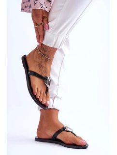 Dámské veganské žabky ZAXY JJ285031 Černá