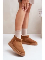 Nízké Semišové Sněhule Přírodní Kůže Vinceza 97950 Camel Nízké Semišové Sněhule Přírodní Kůže Vinceza 97950 Camel