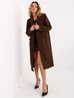 Kabát IT EN 80320.65 tmavě hnědý