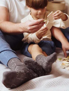 Pánské ponožky - rodinná kolekce 084