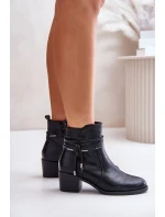 Boty na podpatku model 201224 Step in style Boty na podpatku model 201224 Step in style