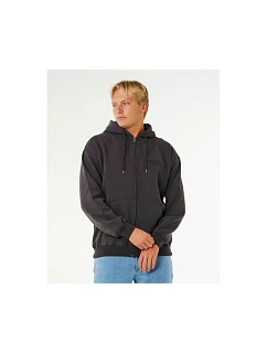 Pánská mikina RIP CURL Surf Puff Zip Thru, černá