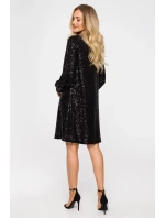 Dámské šaty model 19022106 černé Made Of Emotion - Moe