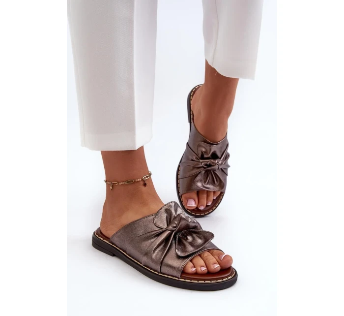 Pantofle model 196425 Step in style Pantofle model 196425 Step in style