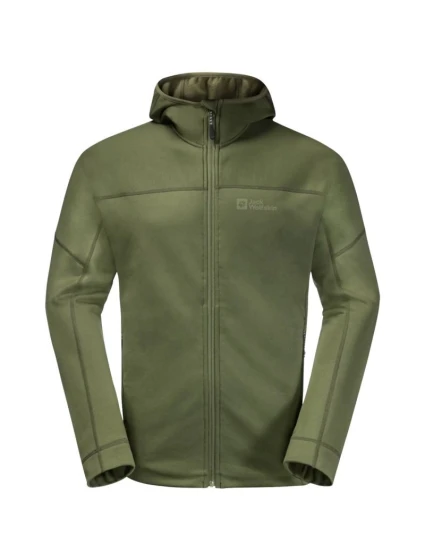 mikina Hooded FZ M pánské model 20907228 - Jack Wolfskin mikina Hooded FZ M pánské model 20907228 - Jack Wolfskin