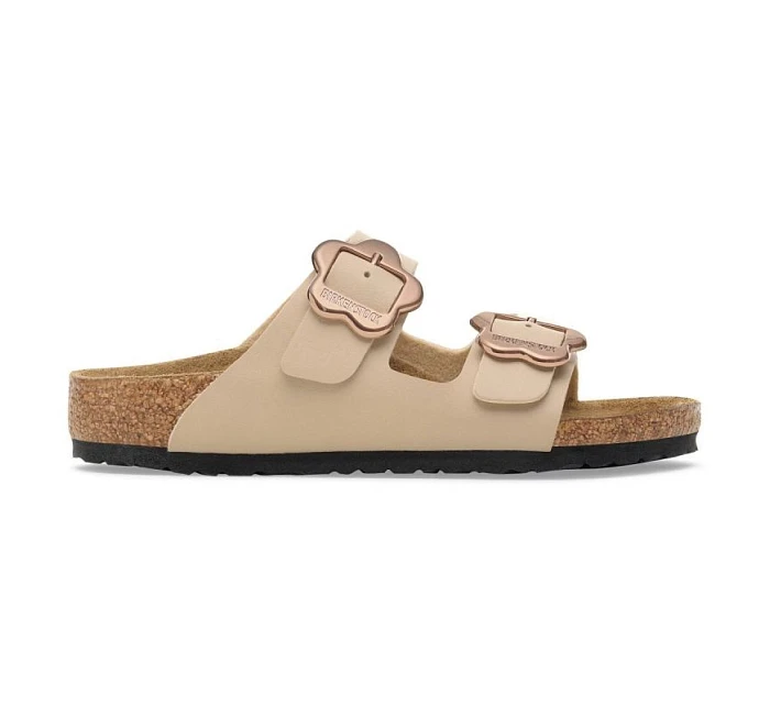 Žabky Birkenstock ARIZONA FLOWER BUCKLE KIDS 1030439 SANDCASTLE (standardní šířka) Žabky Birkenstock ARIZONA FLOWER BUCKLE KIDS 1030439 SANDCASTLE (standardní šířka)