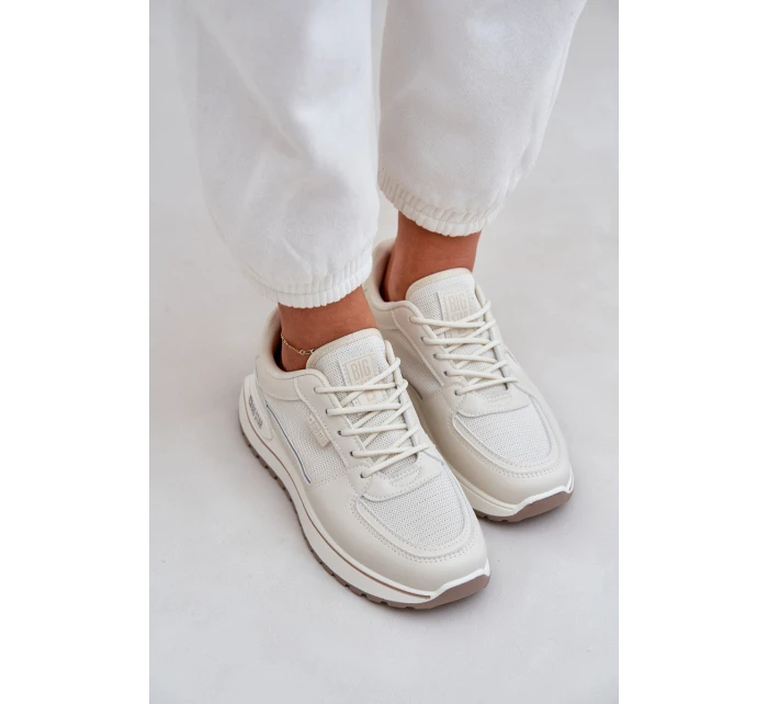 Dámské Tenisky Big Star model 21683893 Světle béžové - Big Star Shoes Dámské Tenisky Big Star model 21683893 Světle béžové - Big Star Shoes