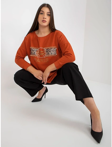 Halenka VI BZ model 17913759 tmavě oranžová - FPrice