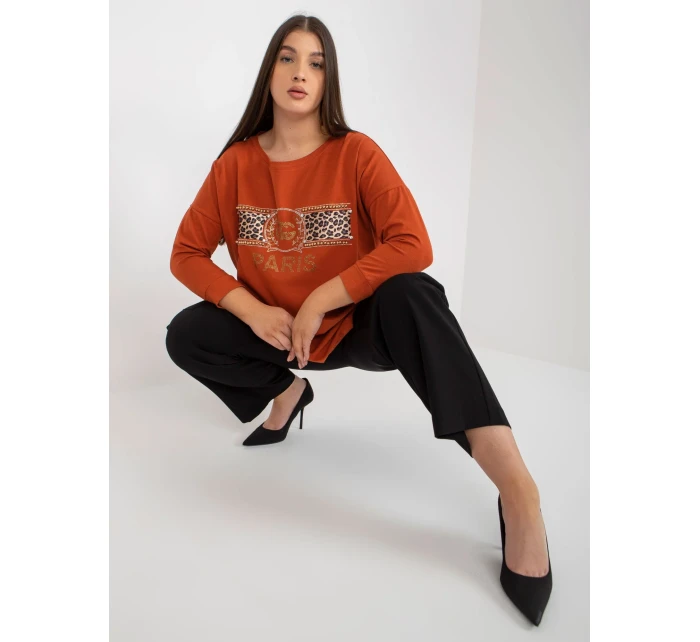 Halenka VI BZ 2901.49P tmavě oranžová