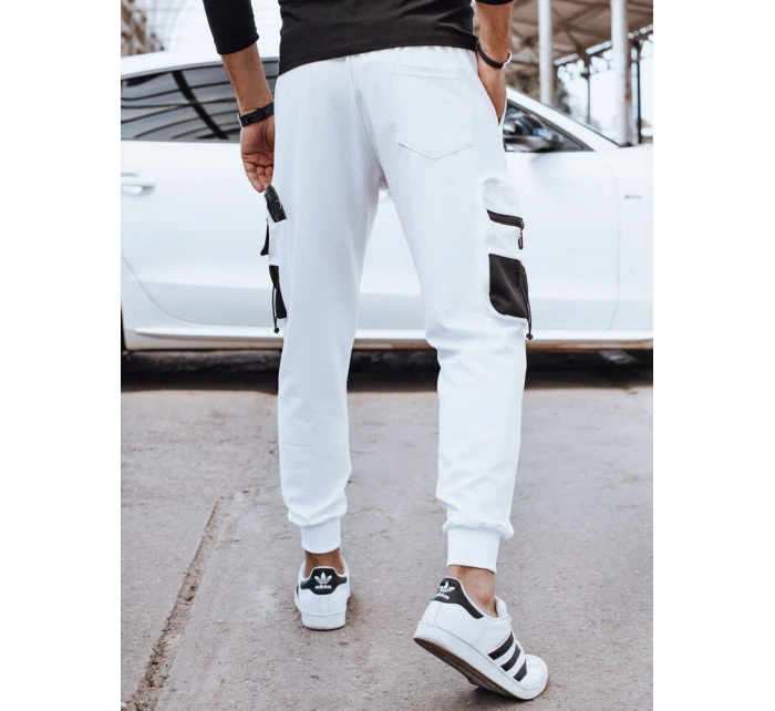 Pánské tepláky white Dstreet model 21976885 - FashionStreet