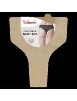 Dámské bezešvé kalhotky INVISIBLE BRAZILIAN - BELLINDA - tělová