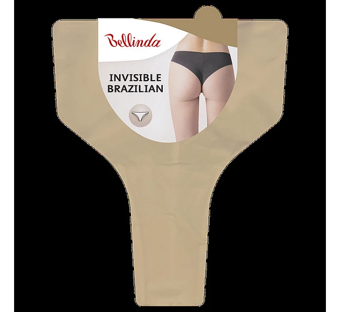 Dámské bezešvé kalhotky INVISIBLE BRAZILIAN - BELLINDA - tělová