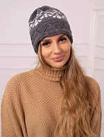Dámská čepice Kira K374 tmavě šedá