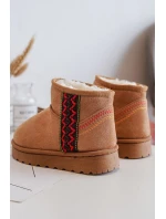 Dětské zateplené sněhule Camel Leonora Dětské zateplené sněhule Camel Leonora