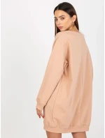 Bluza VI BL model 19755093 ciemny bezowy - FPrice Bluza VI BL model 19755093 ciemny bezowy - FPrice