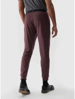 Pánské sportovní rychleschnoucí kalhoty 4F - hnědé Pánské sportovní rychleschnoucí kalhoty 4F - hnědé