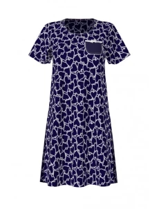 Dámská noční košile 10900-253 modrá - Vamp