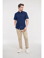 Russell Athletic 923M Košile Oxford s krátkým rukávem 11.923M oxford blue Russell Athletic 923M Košile Oxford s krátkým rukávem 11.923M oxford blue