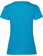 Fruit of the Loom Lady-Fit Valueweight T Dámské tričko 16.1372 azure blue Fruit of the Loom Lady-Fit Valueweight T Dámské tričko 16.1372 azure blue