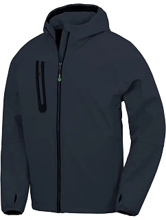 R Unisex 3vrstvá softshellová bunda s kapucí 30. navy/navy model 22450037 - Result