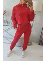 Izolovaná sada s barevným potiskem červená