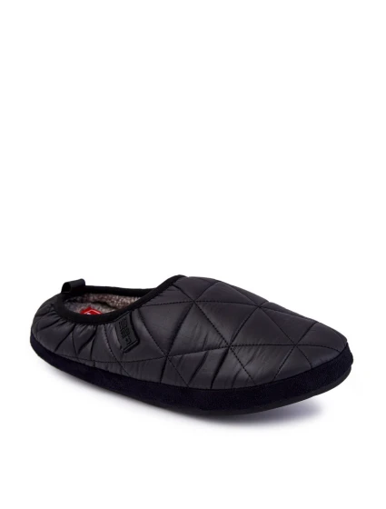Pánské pantofle Big Star model 21601061 Černé - Big Star Shoes Pánské pantofle Big Star model 21601061 Černé - Big Star Shoes