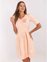 Šaty LK SK 506551.76P peach Šaty LK SK 506551.76P peach