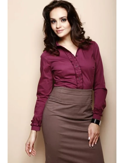 Košile Ofelia Mod. 68 lilek - Figl Košile Ofelia Mod. 68 lilek - Figl