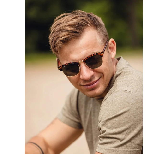 Sluneční brýle VUCH Ness Design Brown