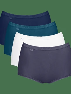 sloggi Basic+ Maxi C4P - White / Blue - SLOGGI White / Blue - SLOGGI