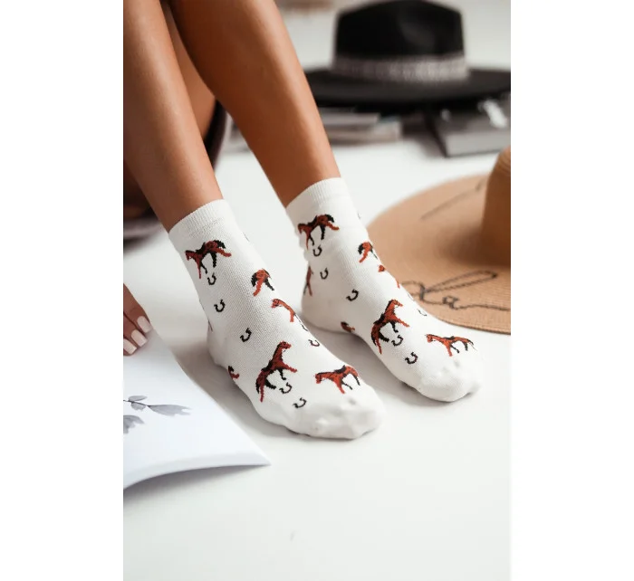 Milena ponožky 0200 Koně 37-41