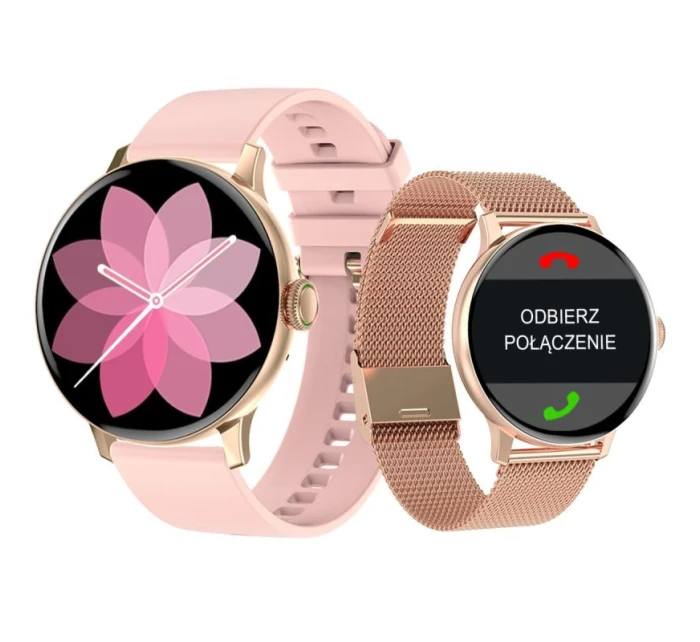 Dámské chytré hodinky GIEWONT Pink Gold GW330-1 Dámské chytré hodinky GIEWONT Pink Gold GW330-1