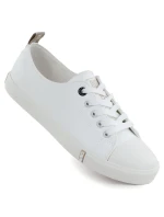Dámské nízké tenisky z eko kůže bílé model 21906623 - Big Star