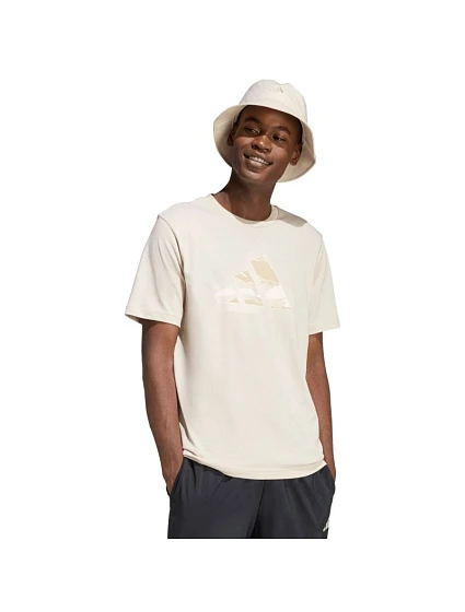 Pánské tričko Camo Modern Logo Graphic Tshirt beige model 22058343 pánské - ADIDAS Pánské tričko Camo Modern Logo Graphic Tshirt beige model 22058343 pánské - ADIDAS