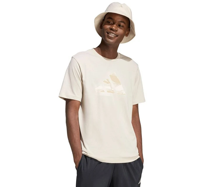 Pánské tričko Camo Modern Logo Graphic Tshirt beige model 22058343 pánské - ADIDAS Pánské tričko Camo Modern Logo Graphic Tshirt beige model 22058343 pánské - ADIDAS